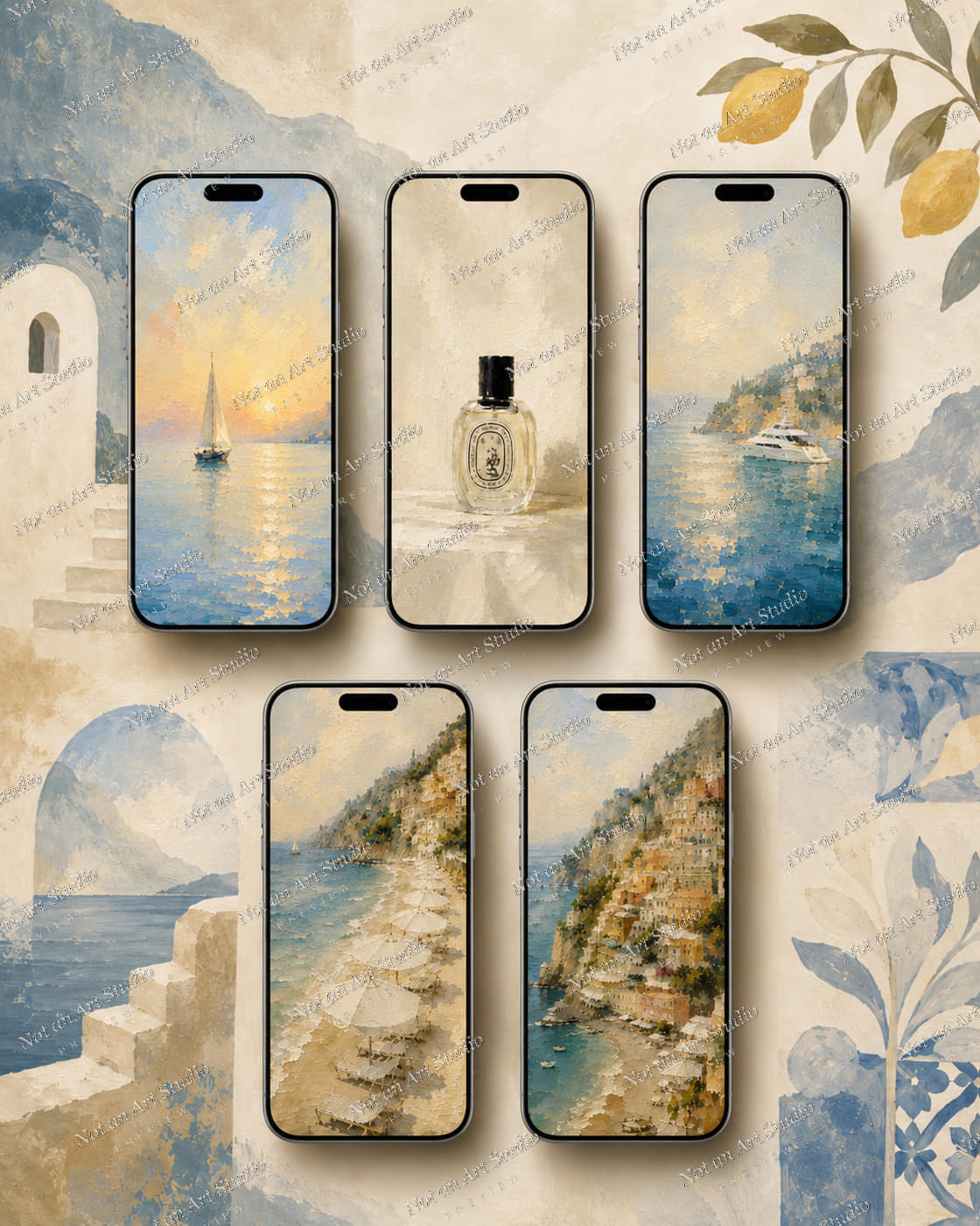 Summer — the 5 wallpapers in the pack